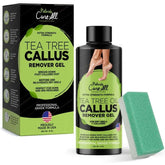 Tea Tree Callus Remover Gel & Pumice Stone  8oz